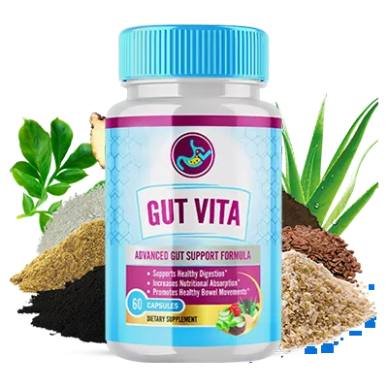 Gut Vita natural digestive support formula for gut balance and comfort